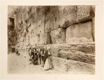 FELIX BONFILS (1831-1885) Thick album entitled Photographs: Southern Syria.
